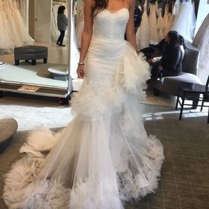 Marchesa Fall 2019 wedding dress